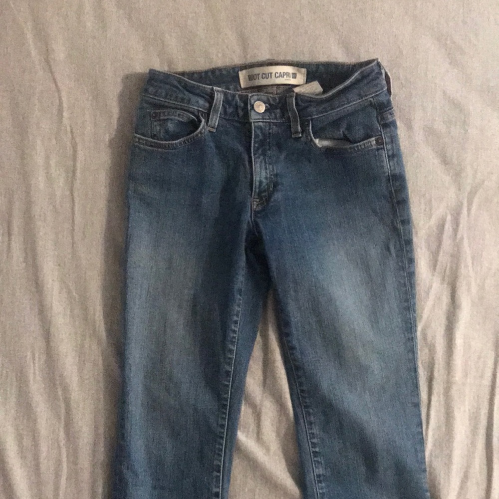 Capri blue jeans
